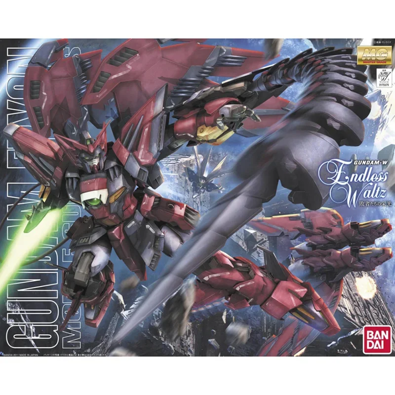 Model Kit Eva - Bandai Gundam MG 1/100ดั้งเดิมรายงานมือถือใหม่ Gundam Wing
