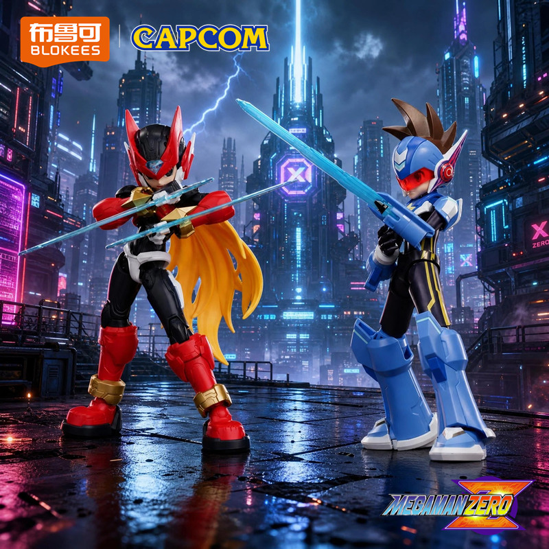 Model Kit Ultraman Zero - ชุดโมเดล BLOKEE ROCKMAN ขนาด 17 ซม./6.8