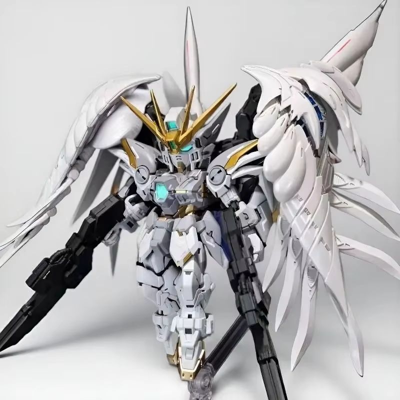Model Kit Lancelot - Mgsd Wing Zero Ew รุ่นสโนว์ไวท์ ชุดประกอบหุ่นยนต์ปีกนางฟ้า