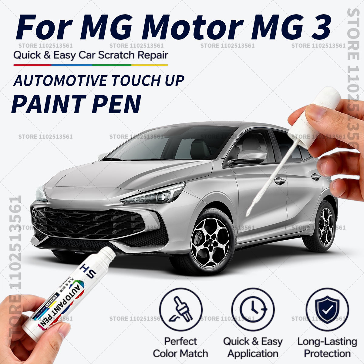 ปากกาซ่อมสีรถยนต์ MG Motor MG  - Paint Model Kit บทวิจารณ์และราคา